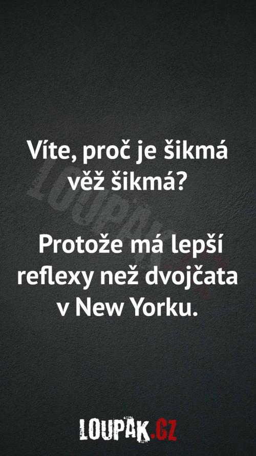  Proč je šikmá věž šikmá 