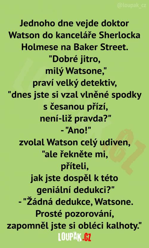  Je to prostě špičkový detektiv 