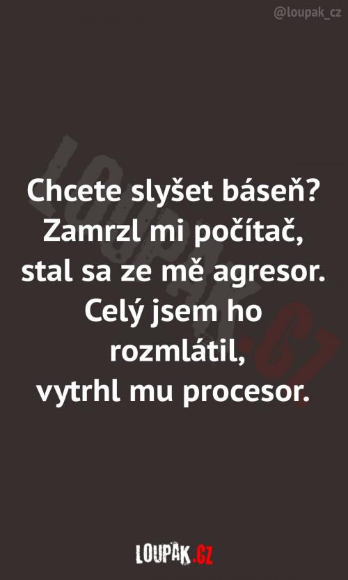  Trocha poezie, když už nic jiného 