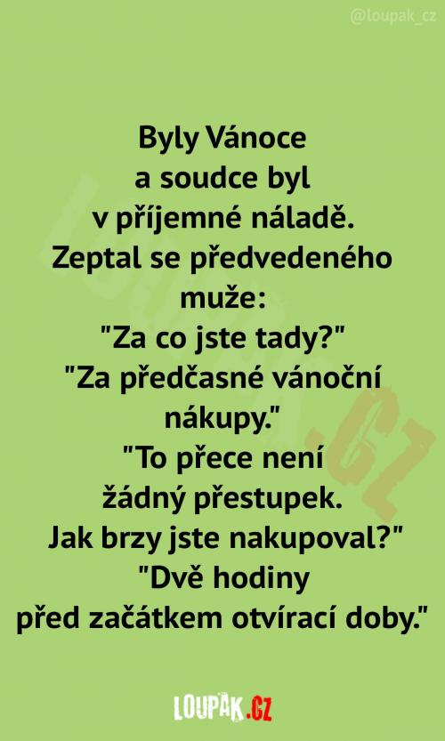 Chudák, byl jen nedočkavý