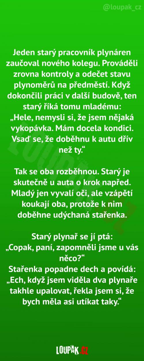  Stará paní si to přebrala po svém 