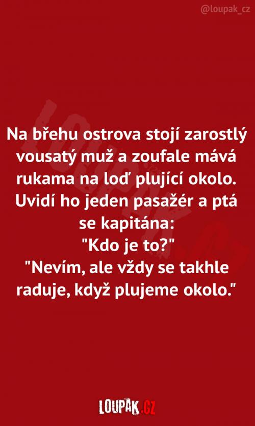  Osamělý muž na ostrově  
