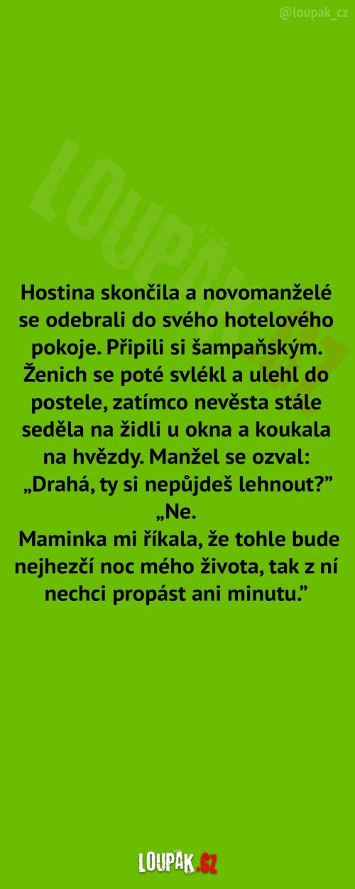 Novomanželská noc Novomanželská noc
