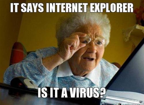 Internet Exploer je virus