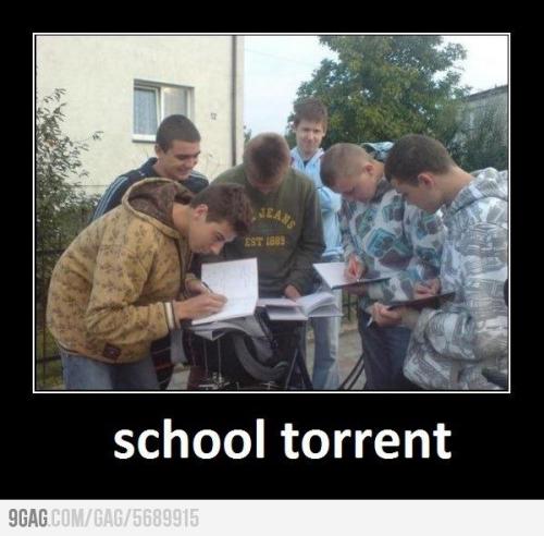 Školní torrent