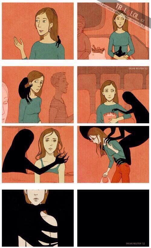 Nenechte depresi, aby vás pohltila