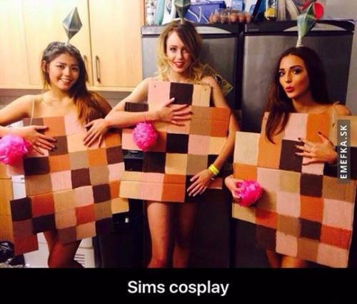  Sims cosplay 