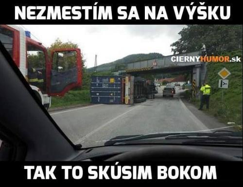  Když ne na výšku, tak bokem! 