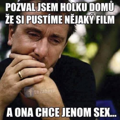 Pozval jsem holku na film