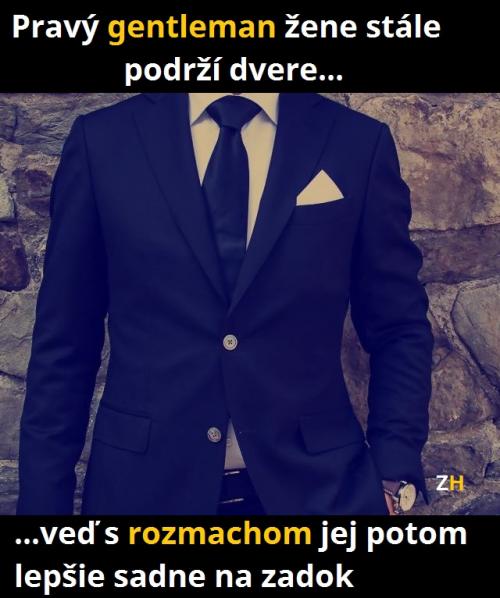  Proč je každý gentleman 