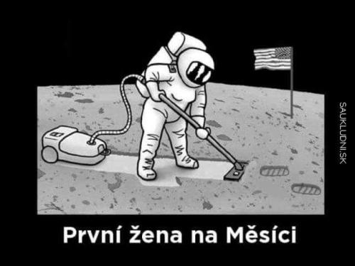  První žena na měsíci 