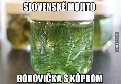  Slovenské mojito 