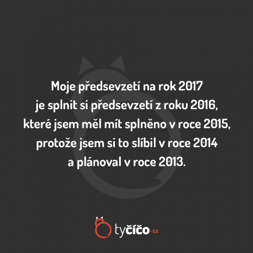 Předsevzetí