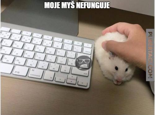  Myš nefunguje 
