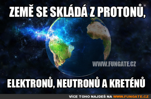  Země se skládá z protonů 