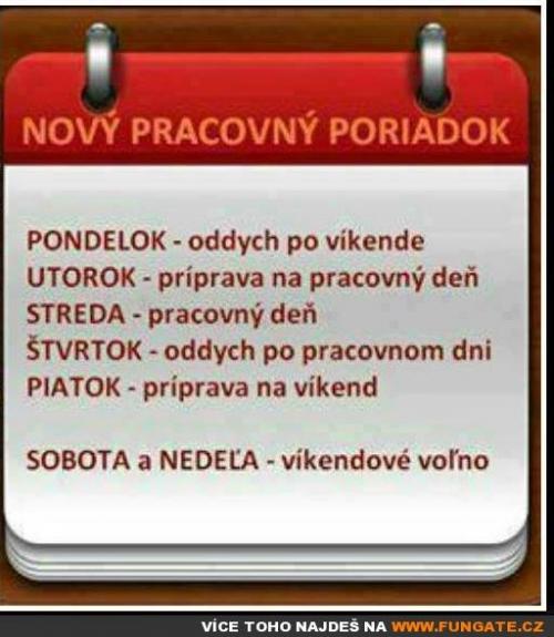  Nový pracovní pořádek 