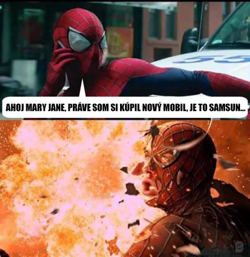 Spiderman a Samsung 