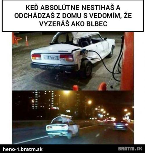 Když ráno nestíháš