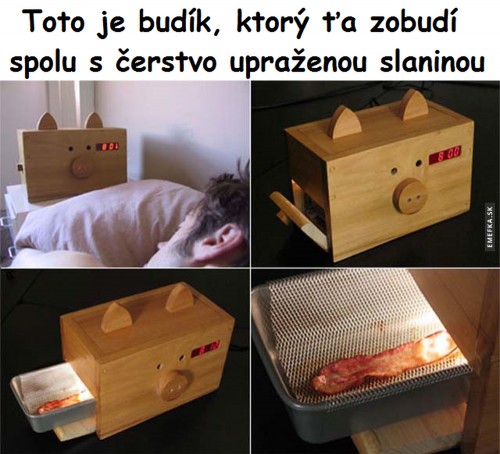 Budík, který tě vzbudí