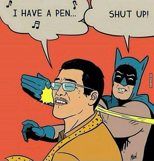  I have a pen 
