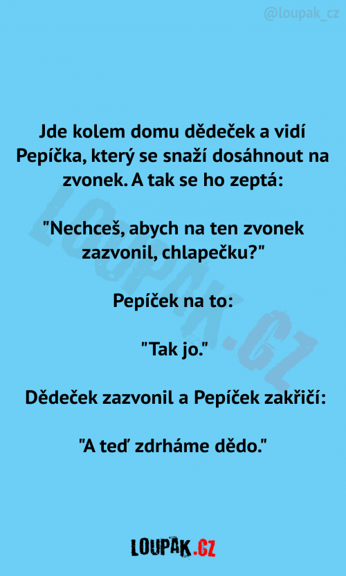 Dědeček a pepíček