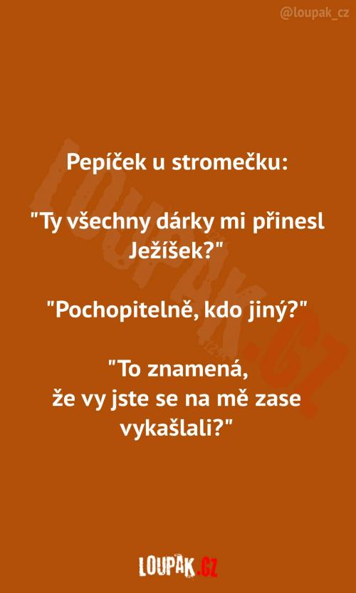  Pepíček u stromečku  