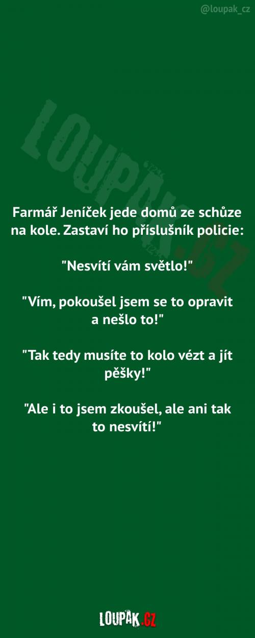  Farmář Jeníček a policista 