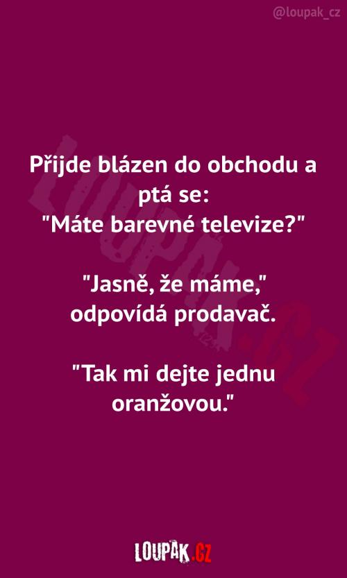  Nové barevné televize 