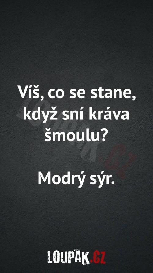  Co se stane, když sní kráva šmoulu 