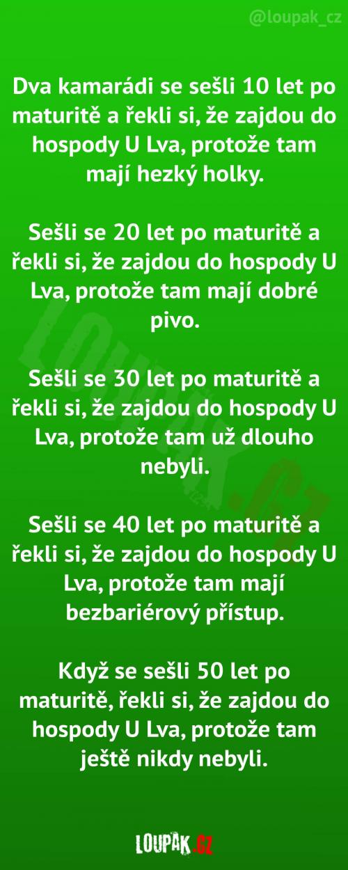  Srazy po 10n letech od maturity 