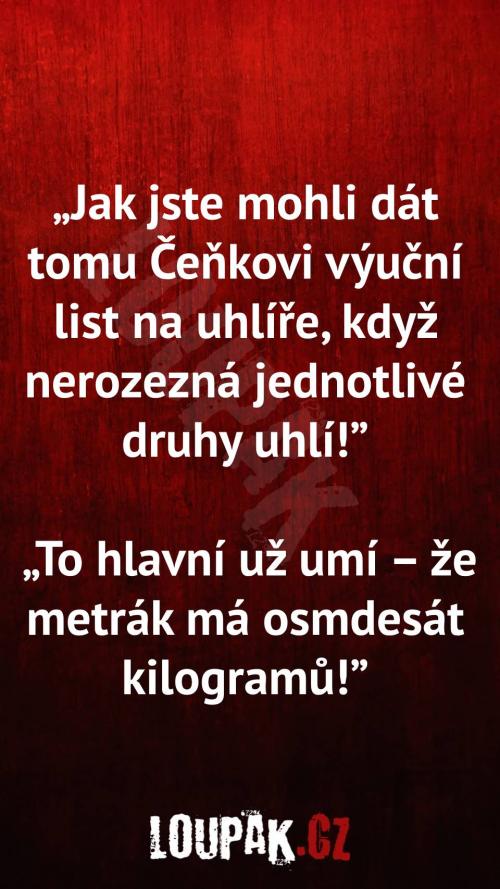 Proč jste mohli dát výuční list