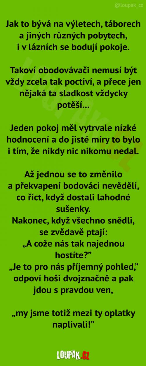  Špatně hodnocený pokoj... 