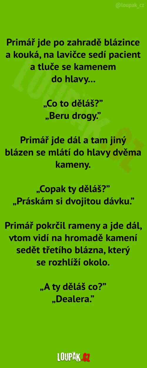  Pacienti a jejich hra s kameny 