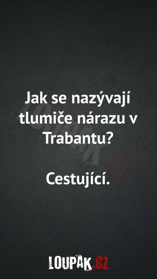  Jak se nazývají tlumiče nárazu v Trabantu 