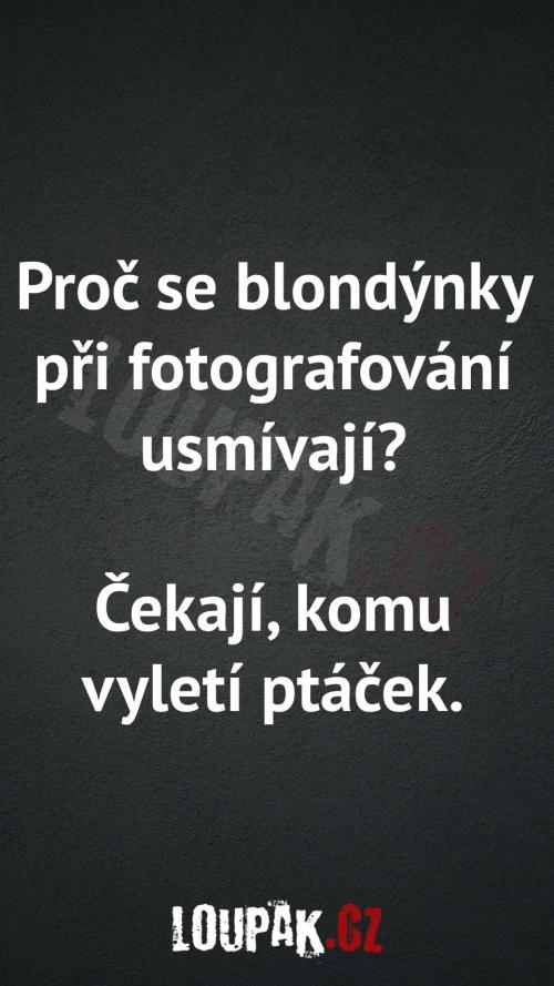  Proč se blondýnky při fotografování usmívají 