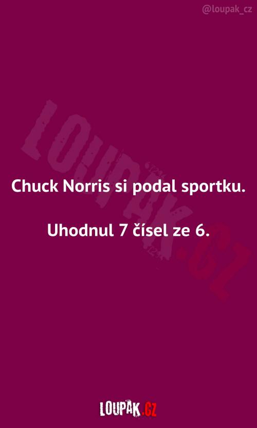  Když si Chuck podá sportku 