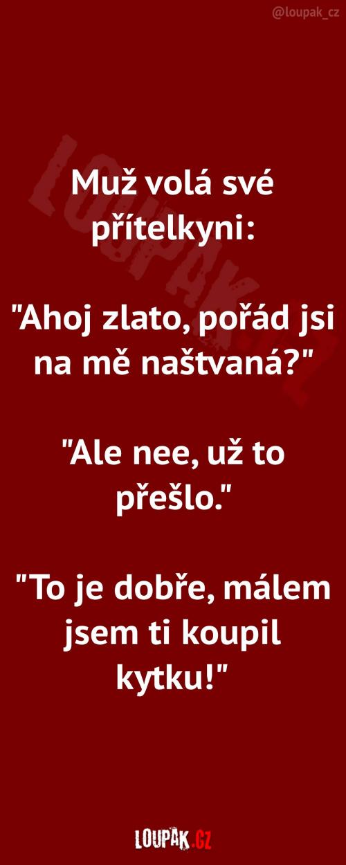 Dobře, že se ujistil  Dobře, že se ujistil
