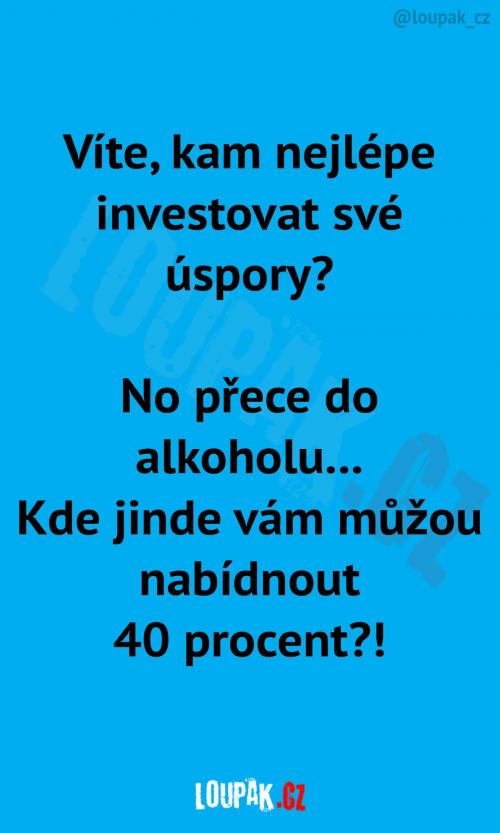 Kam nejlépe investovat své úspory?