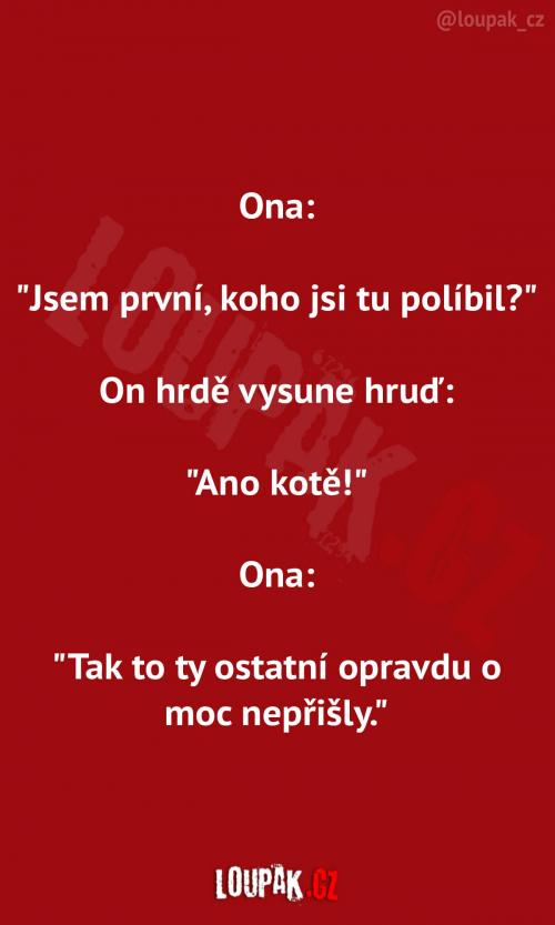  První krásný polibek  