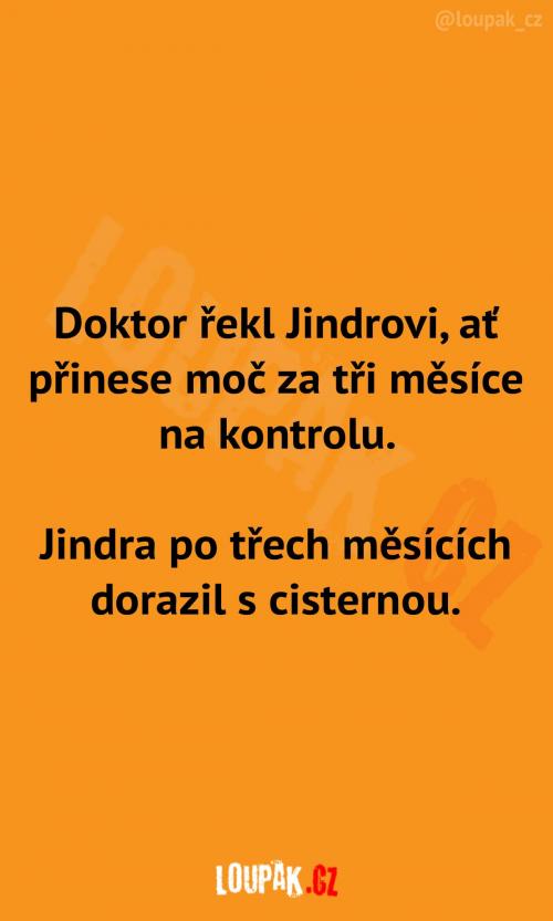 Moč po třech měsících