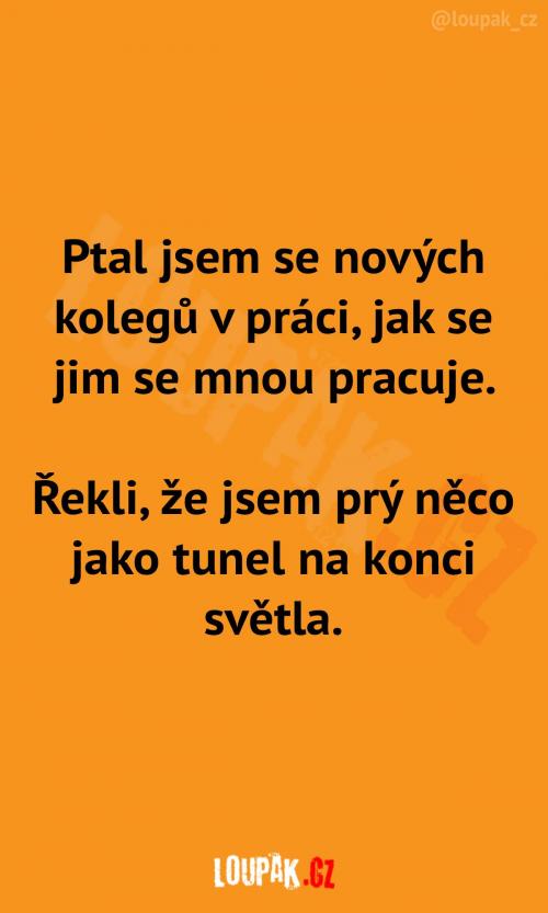 Zkušenosti nových kolegů se mnou