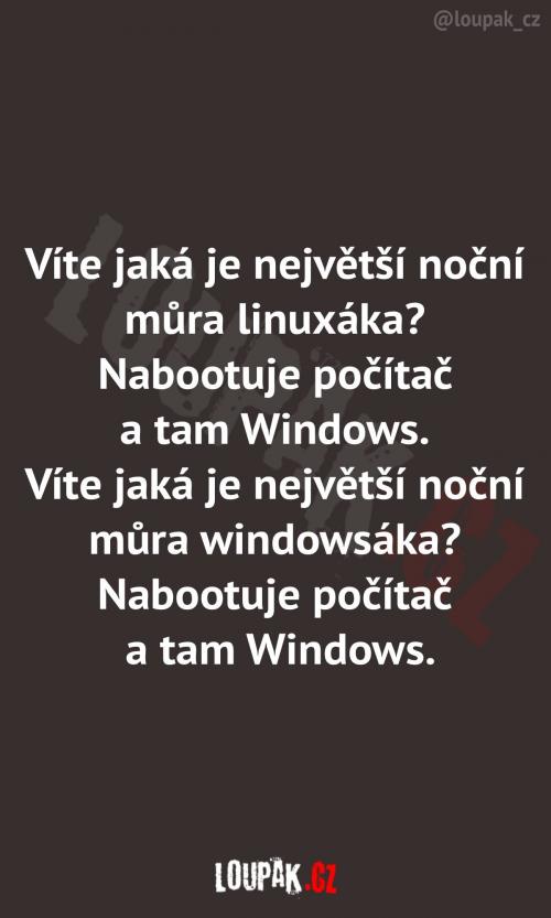  Tak takovou noční můru bych zažít nechtěl 