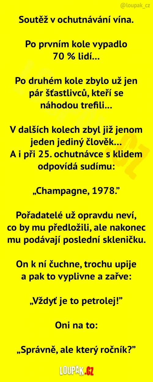 Soutěž v ochutnávání vína  Soutěž v ochutnávání vína