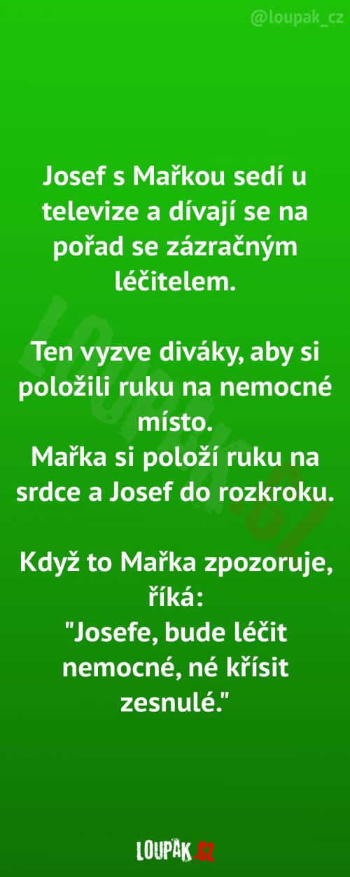 Léčitelství přes televizi