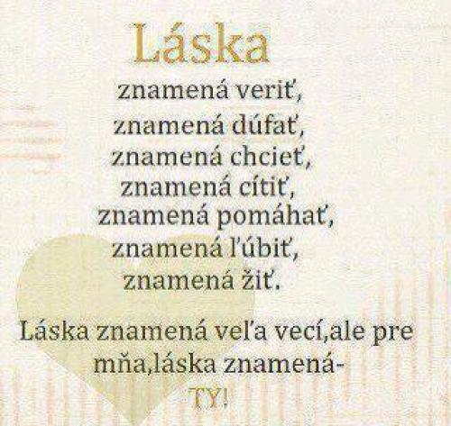  Láska 