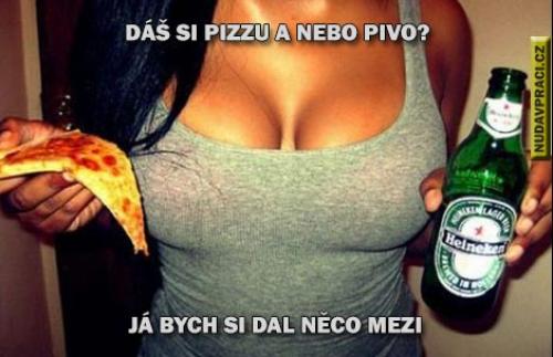  Pizzu a nebo pivo? 