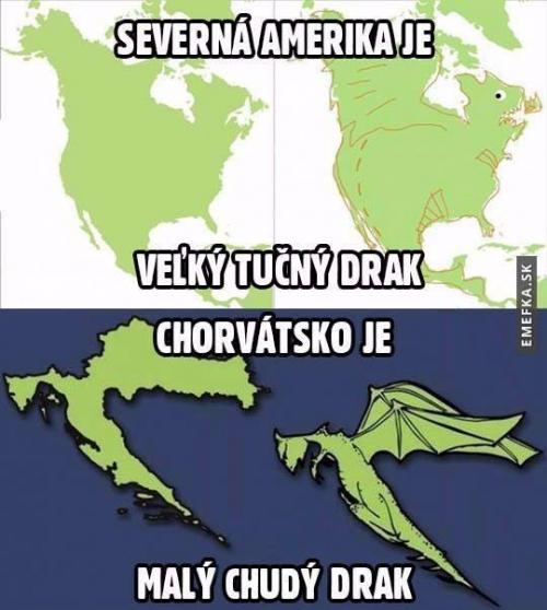  Severní Amerika a Chorvatsko 