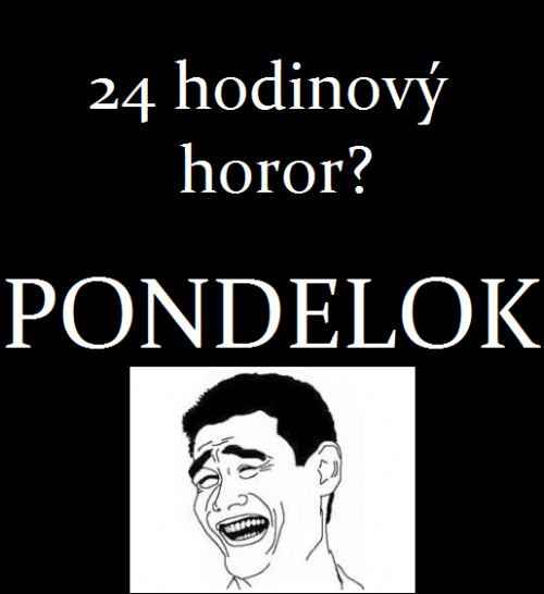  Pondělí 