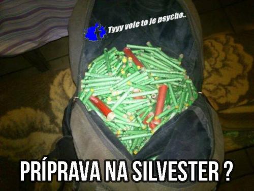  Příprava na Silvestra 