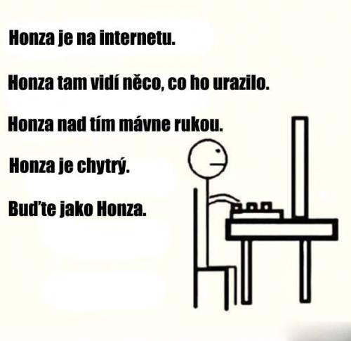 Buďte jako Honza